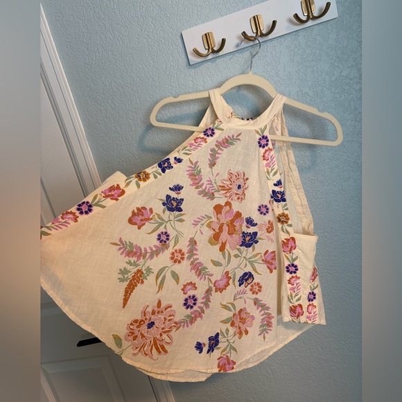 Free People Floral Halter Tank Top – XS - Picture 5 of 10